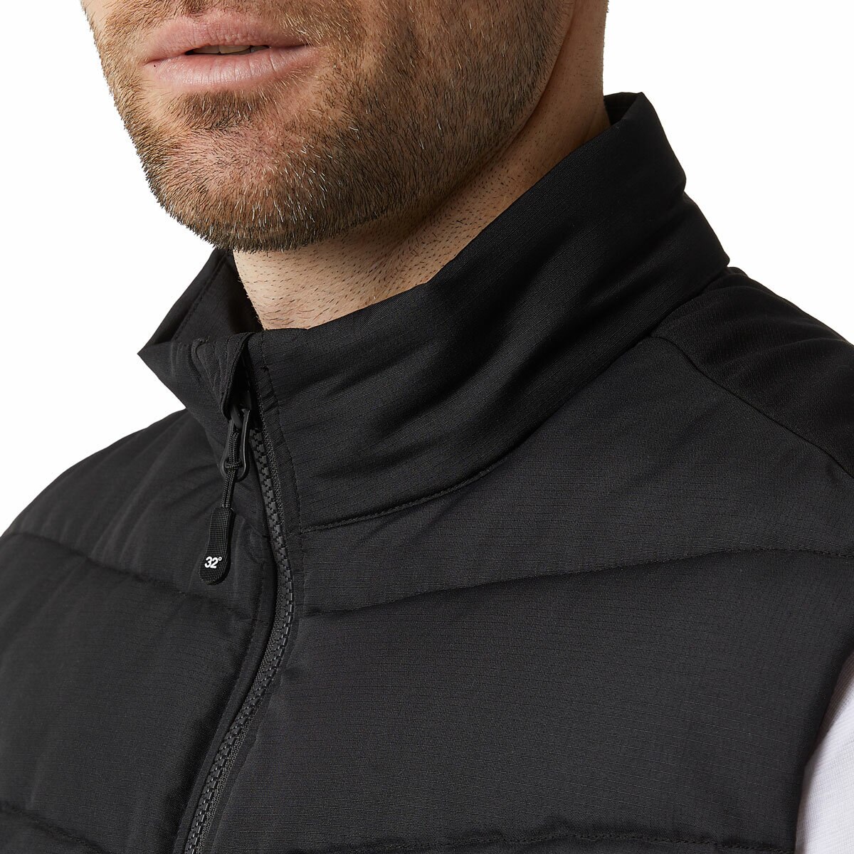 32 Degrees Mens Mixed Media Vest