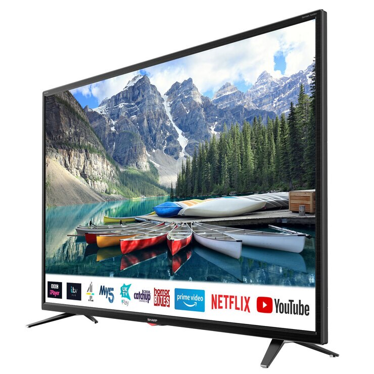 Sharp 4TC40BJ3KF2FB 40 Inch 4K Ultra HD Smart TV Costco UK