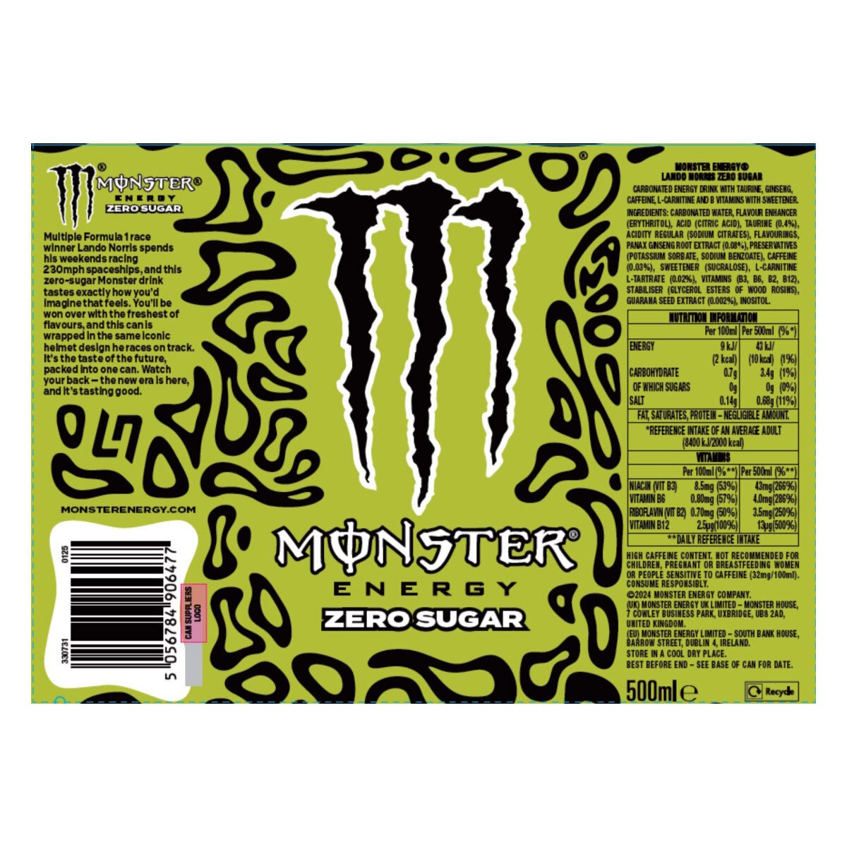 Product Label