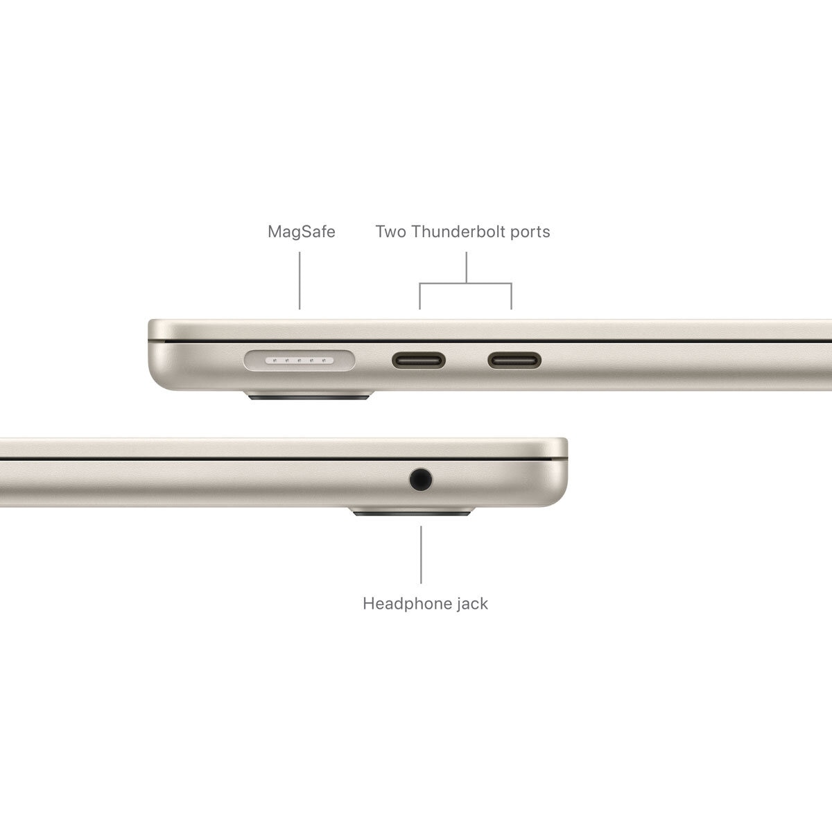 Apple MacBook Air 2024, Apple M3 Chip, 24GB RAM, 512GB SSD, 13.6 Inch in Starlight, MC8M4B/A at costco.co.uk