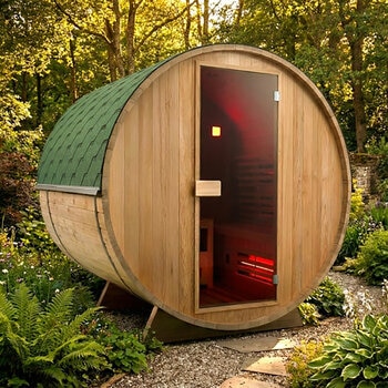 Insignia Luxury 2-3 Person Hybrid Barrel Sauna