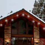 Buy 18ft Snowflake LED String Lights Lifestyle Image at Costco.co.uk