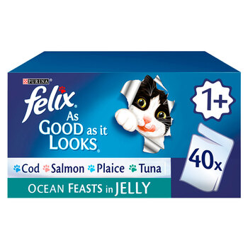 Felix As Good As It Looks Ocean Feast, 40 x 100g