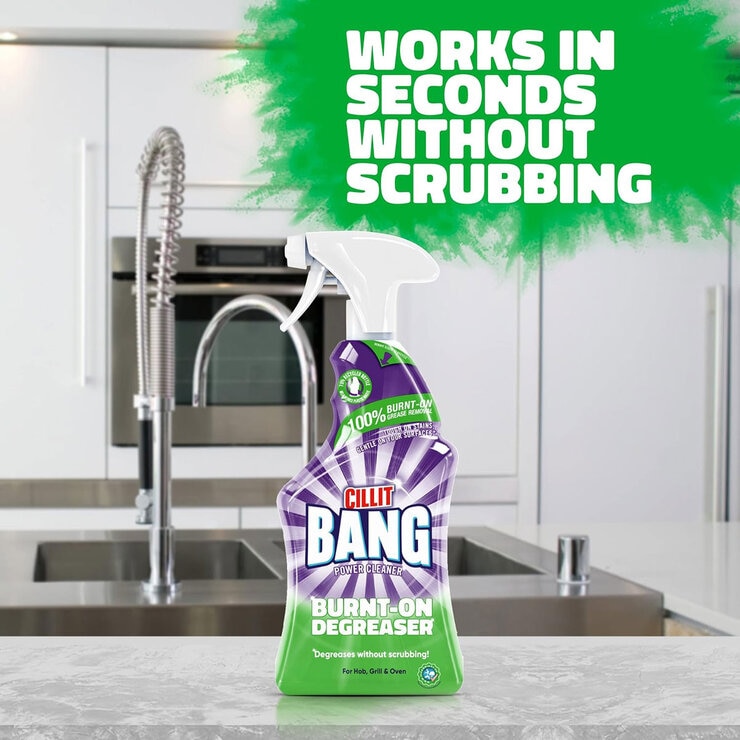 Works in Seconds Without Scrubbing