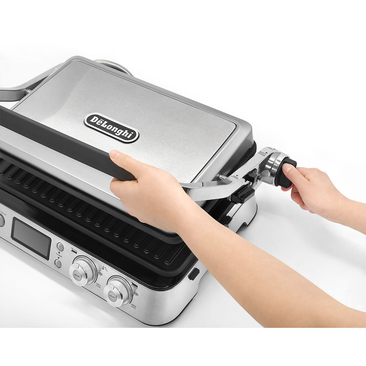 Delonghi MultiGrill 2000W Contact Grill - Silver & Black – The Culinarium