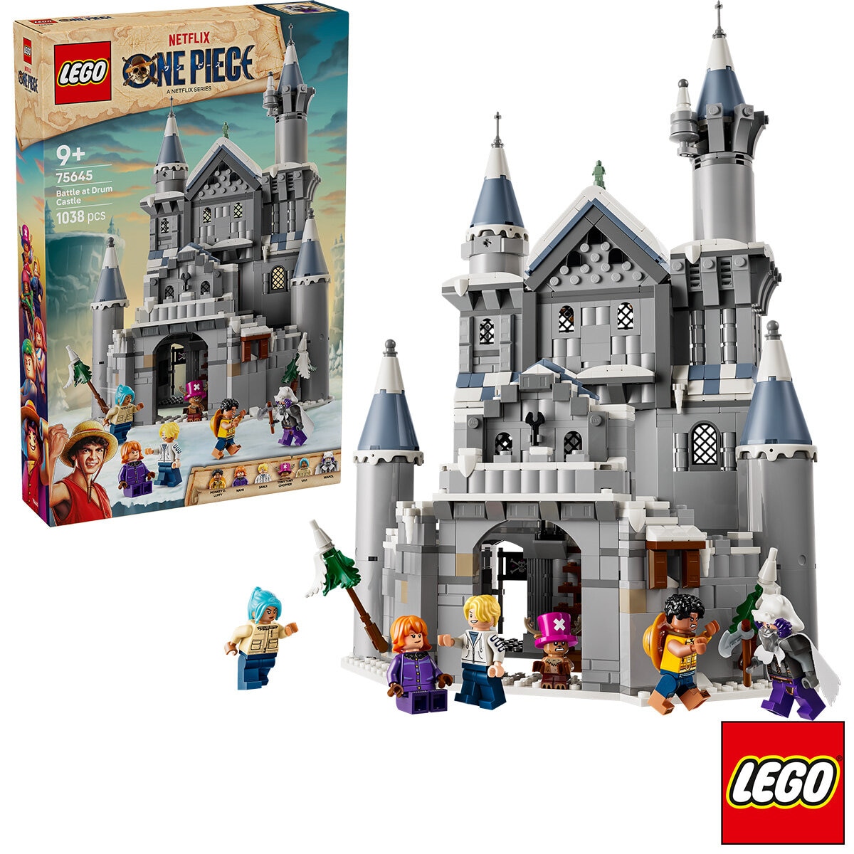 LEGO ONE PIECE Battle at Drum Castle - Model 75645 (9+ Years) LEGO ONE PIECE Battle at Drum Castle - Model 75645 (9+ Years)