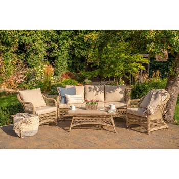 Kettler Sahara 4 Piece Wicker Patio Set