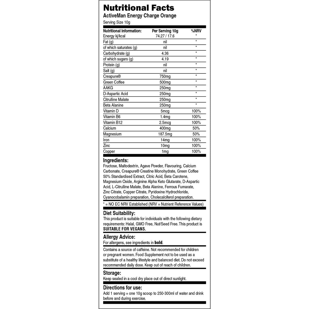 Nutritional Info