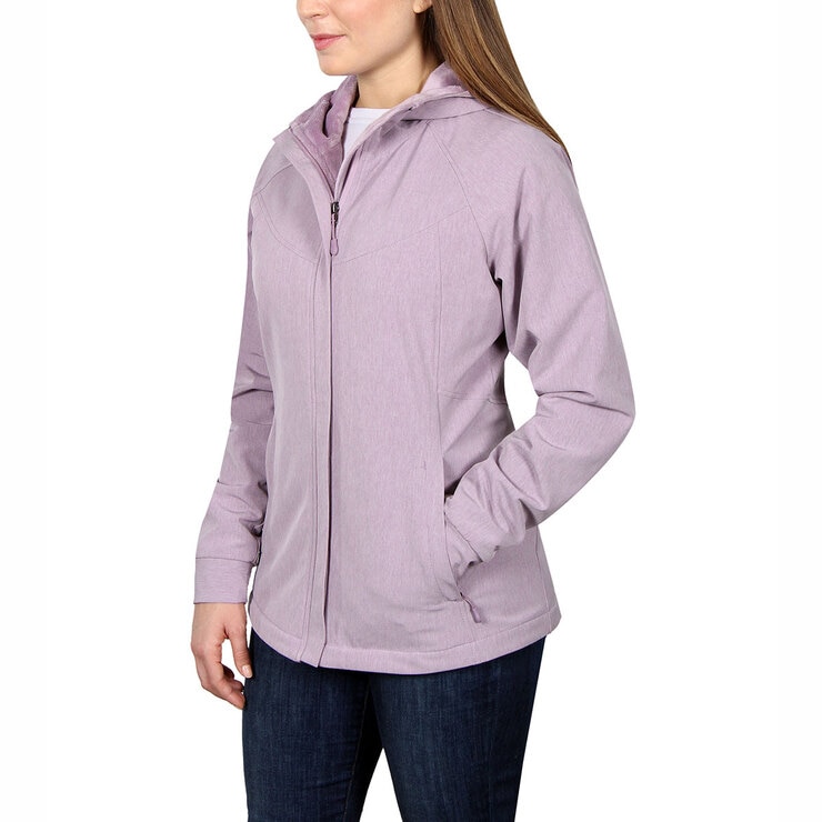 Kirkland Signature Women's Softshell Jacket in Purple Costco UK