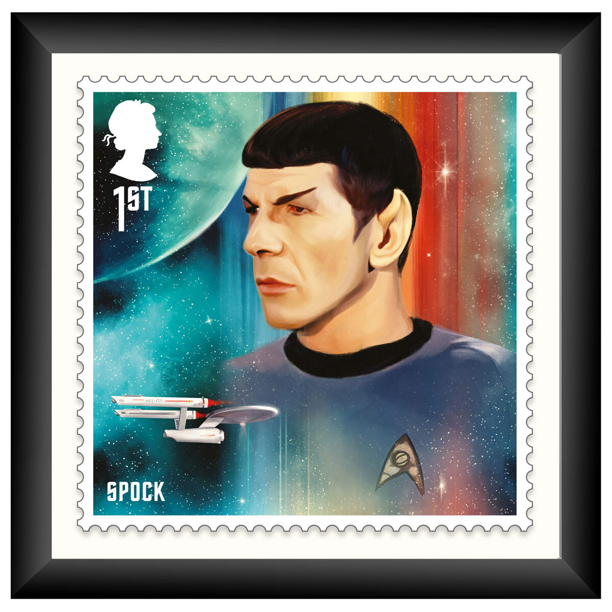 Spock Framed Print