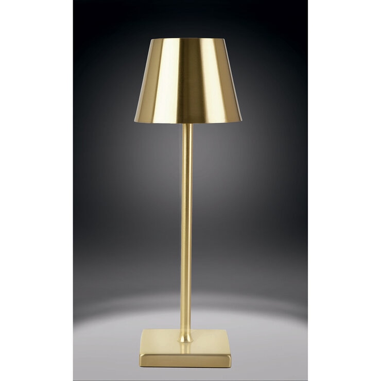 Mikasa Rechargeable Lamps in Gold Mikasa Rechargeable Lamps in Gold