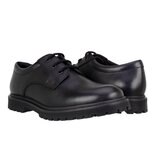 TeⓇm Bailey Leather Unisex Chunky Lace Up School Shoes, Youth 5