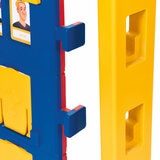 Studio image showing  how game board hooks onto the frame