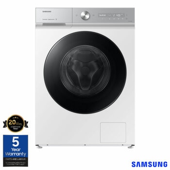 Samsung Series 8, SpaceMax WW11DB8B95GHU1 Washing Machine, A Rated in White