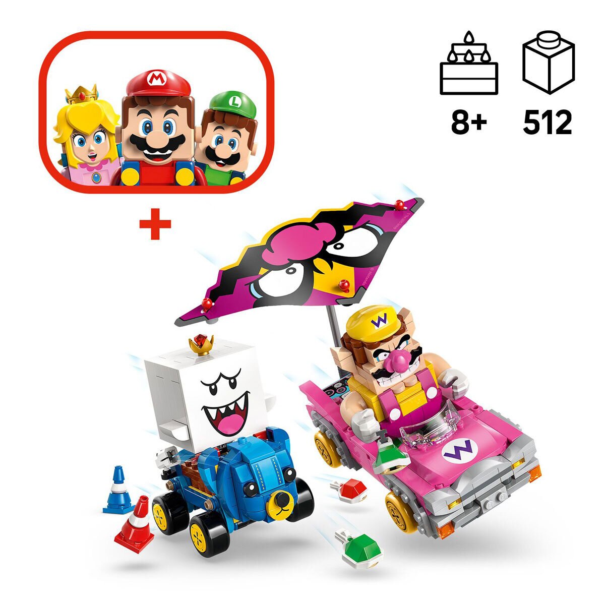 LEGO Super Mario - Wario & King Boo - Model 72038 (8+ Years)