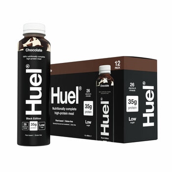 Huel Complete Meal Drink Black Edition Chocolate 12 x 500ml Huel Complete Meal Drink Black Edition Chocolate 12 x 500ml