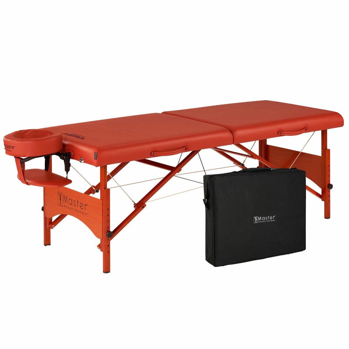 Lifestyle image of the Master Massage 64cm Fairlane Sport Sized Portable Massage Table Package
