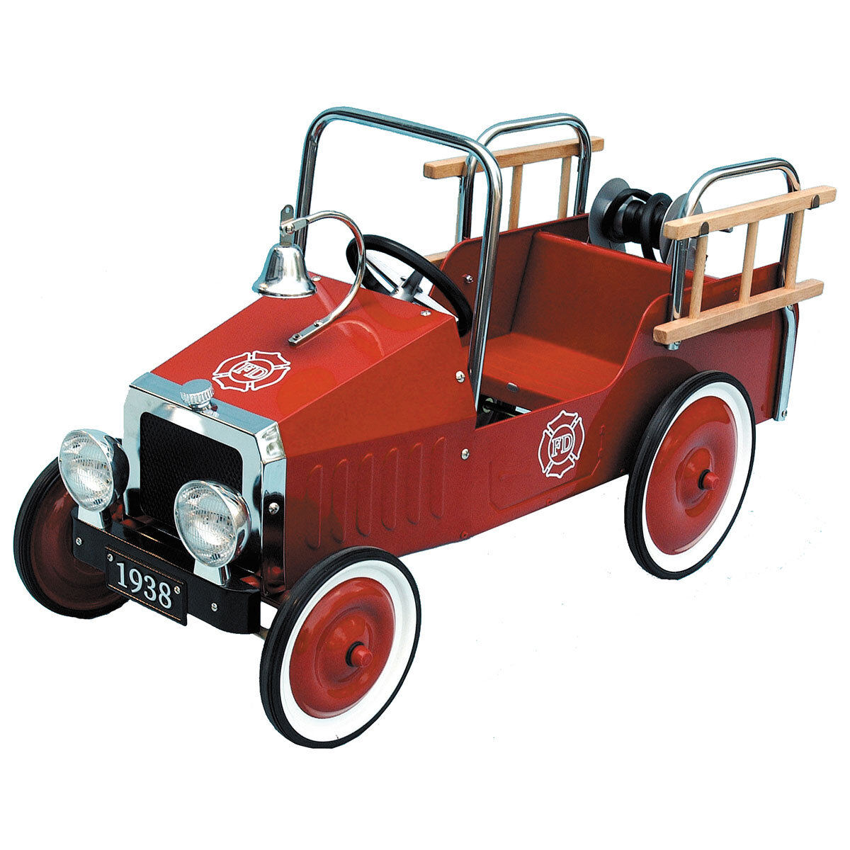 Great Gizmos Classic Fire Engine Pedal Car Ride On photo picture