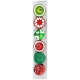 6 Inch (15cm) Shatter-Resistant Christmas Ornaments Set of 6 - in 2 Colours