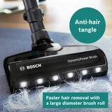 Lifestyle image of Bosch Unlimited 7 Aqua Cordless Stick with Anti tangle hair