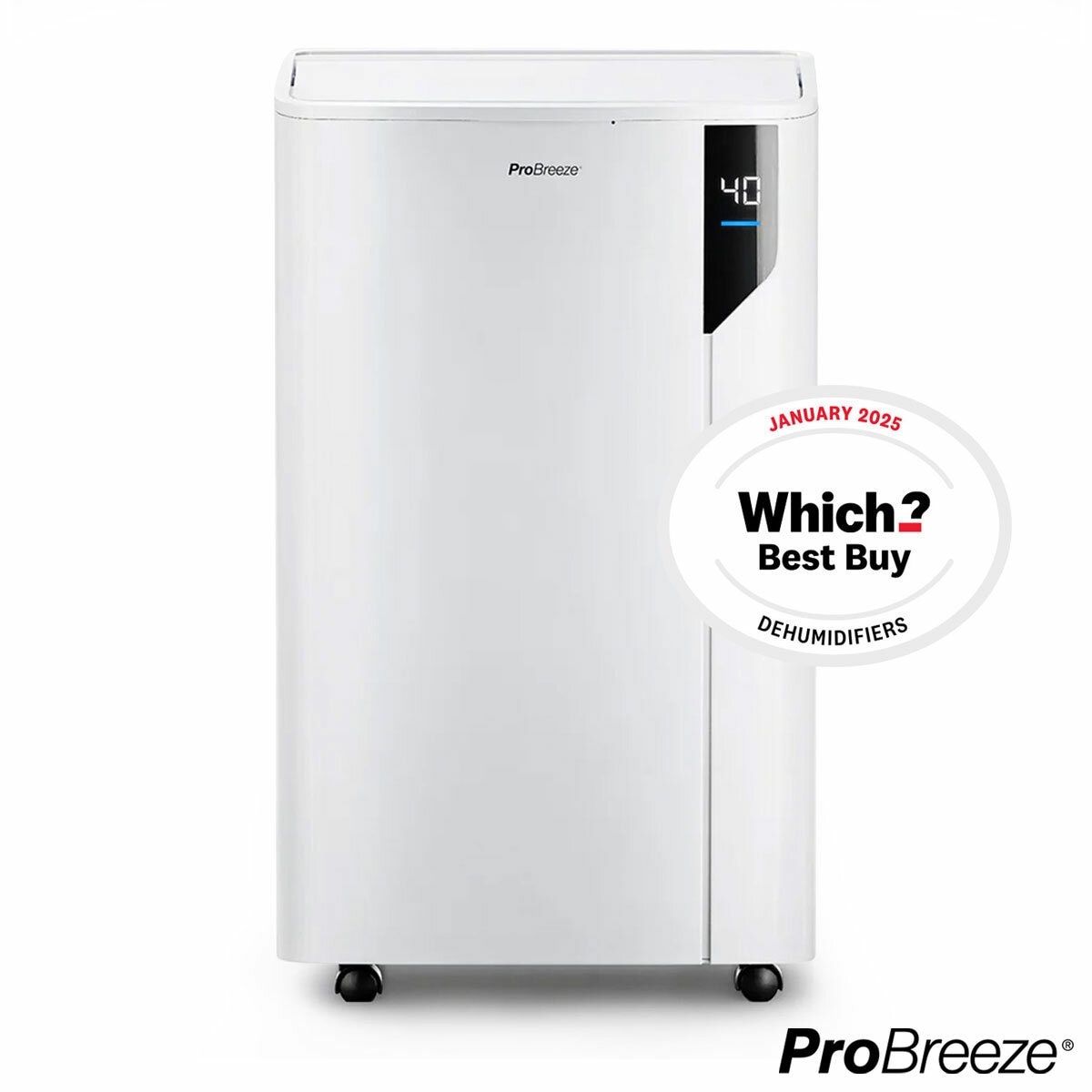 Pro Breeze 20L Premium Dehumidifier with Special Laundry Mode, PB-D-23-UK