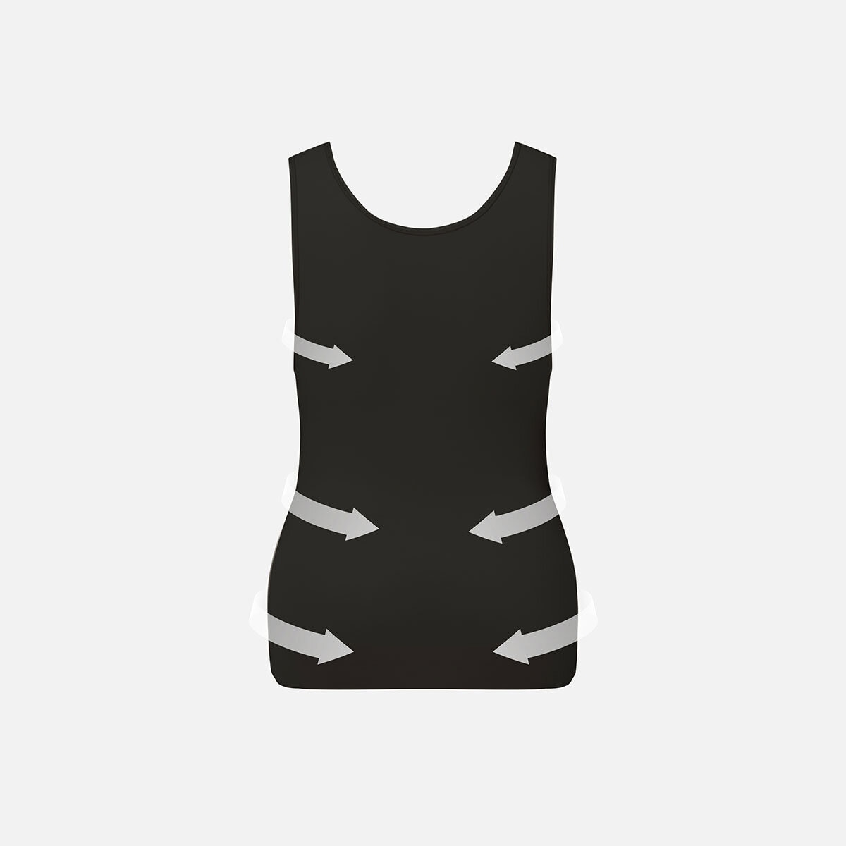 Evenlina supersoft shaping compression vest