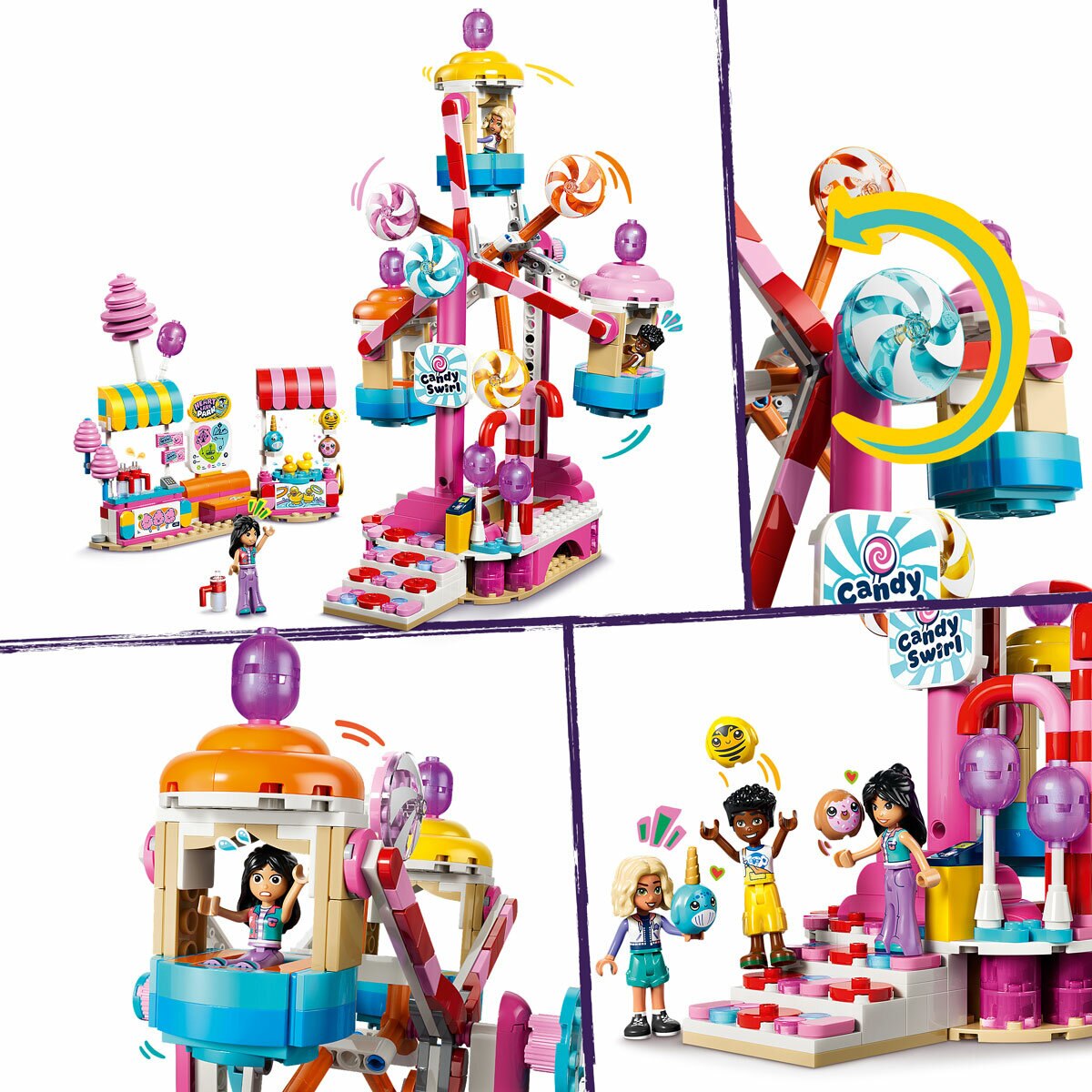 LEGO Friends Candy and Cupcake Ferris Wheel - Model 42700 (7+ Years) LEGO Friends Candy and Cupcake Ferris Wheel - Model 42700 (7+ Years)