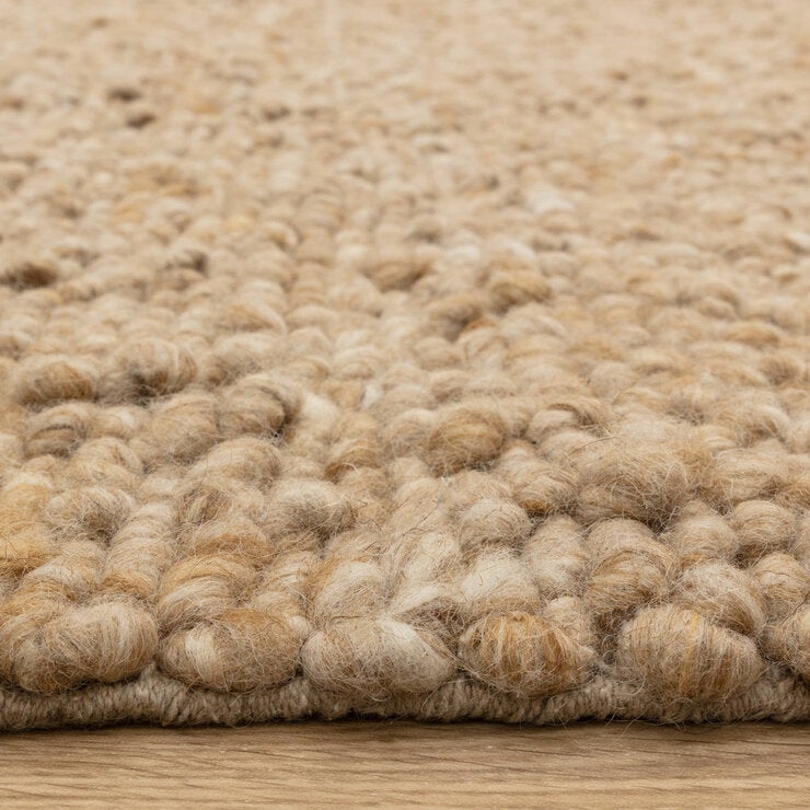 Adler Bouclé Wool Honey Rug, in 3 Sizes