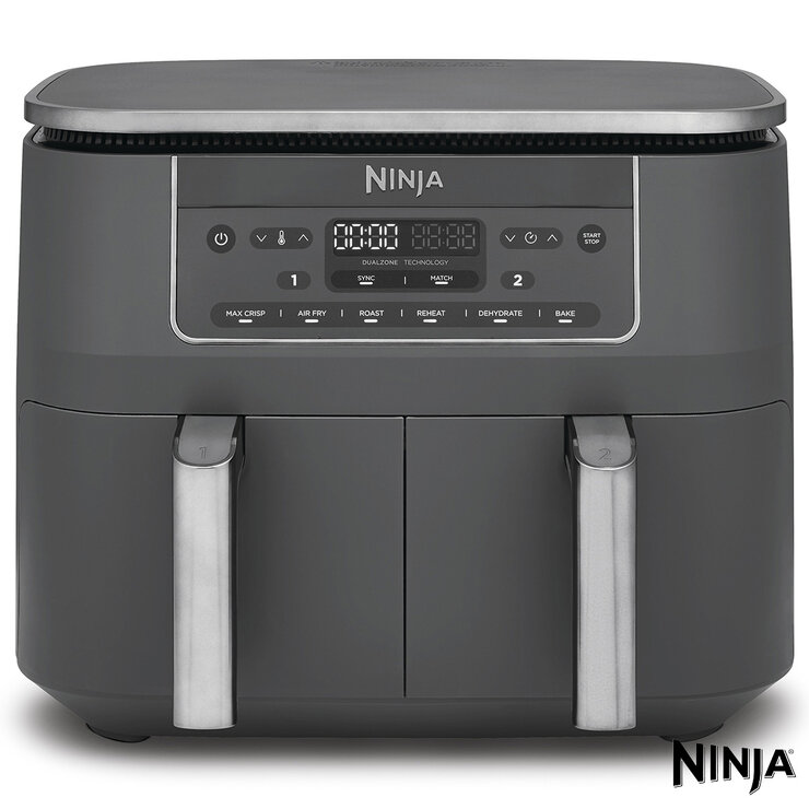 Ninja 6-in-1 Dual Zone Air Fryer 7.6L Ninja 6-in-1 Dual Zone Air Fryer 7.6L