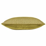 Paoletti Blenheim Yellow Geometric Feather Fill Cushion, 45 x 45 cm
