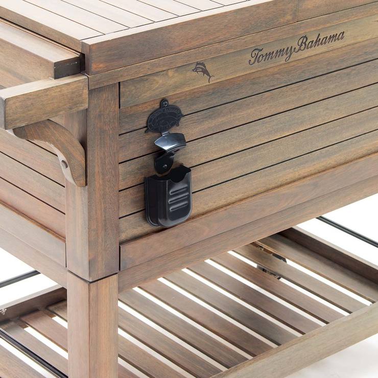 Tommy Bahama Rolling Wood Cooler 100QT Costco UK