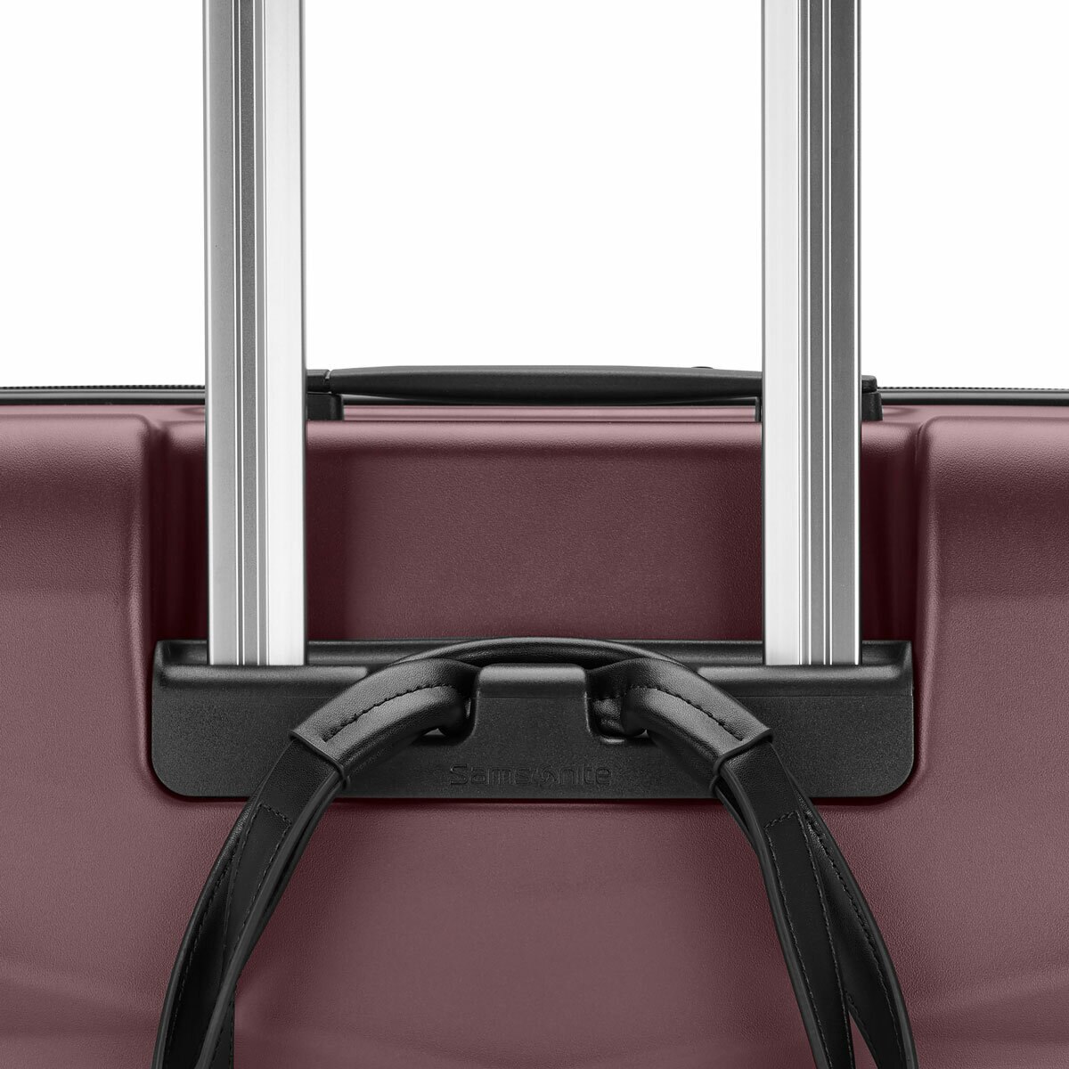Samsonite Precision DLX 2-piece Hardside Expandable Spinner Luggage Set in Plum Samsonite Precision DLX 2-piece Hardside Expandable Spinner Luggage Set in Plum