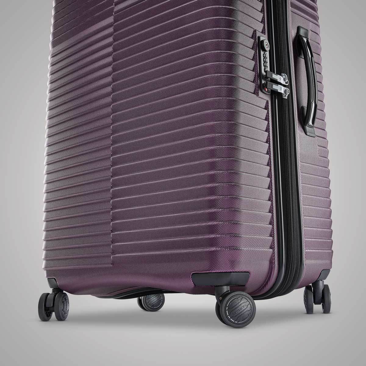 Samsonite StackIT 2 Piece Hardside Suitcase Set, Purple Costco UK
