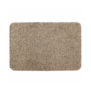 JVL Tanami Zerbino Lavabile In Lavatrice 50x75 Cm - Beige Con Supporto Antiscivolo In Gel, Per Interni