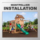 Installation Service for #470252 Backyard Discovery Montpellier Playcentre