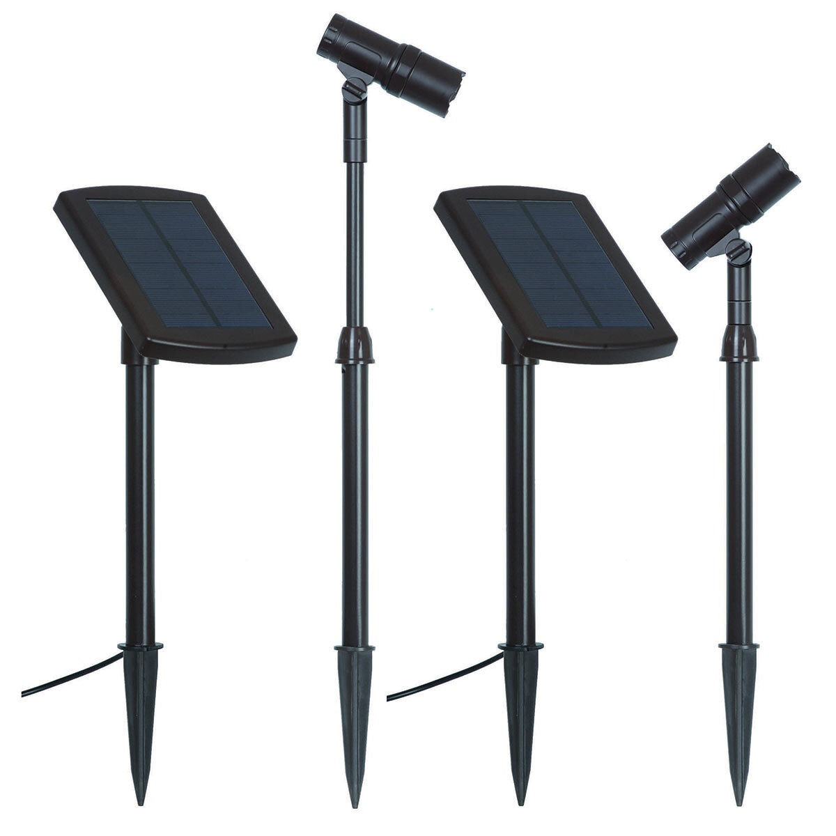 Alpan Solar LED Spotlights, 2 Pack Costco UK