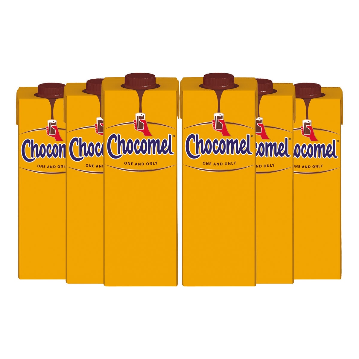 Chocomel Chocolate Milk Drink, 6 x 1L