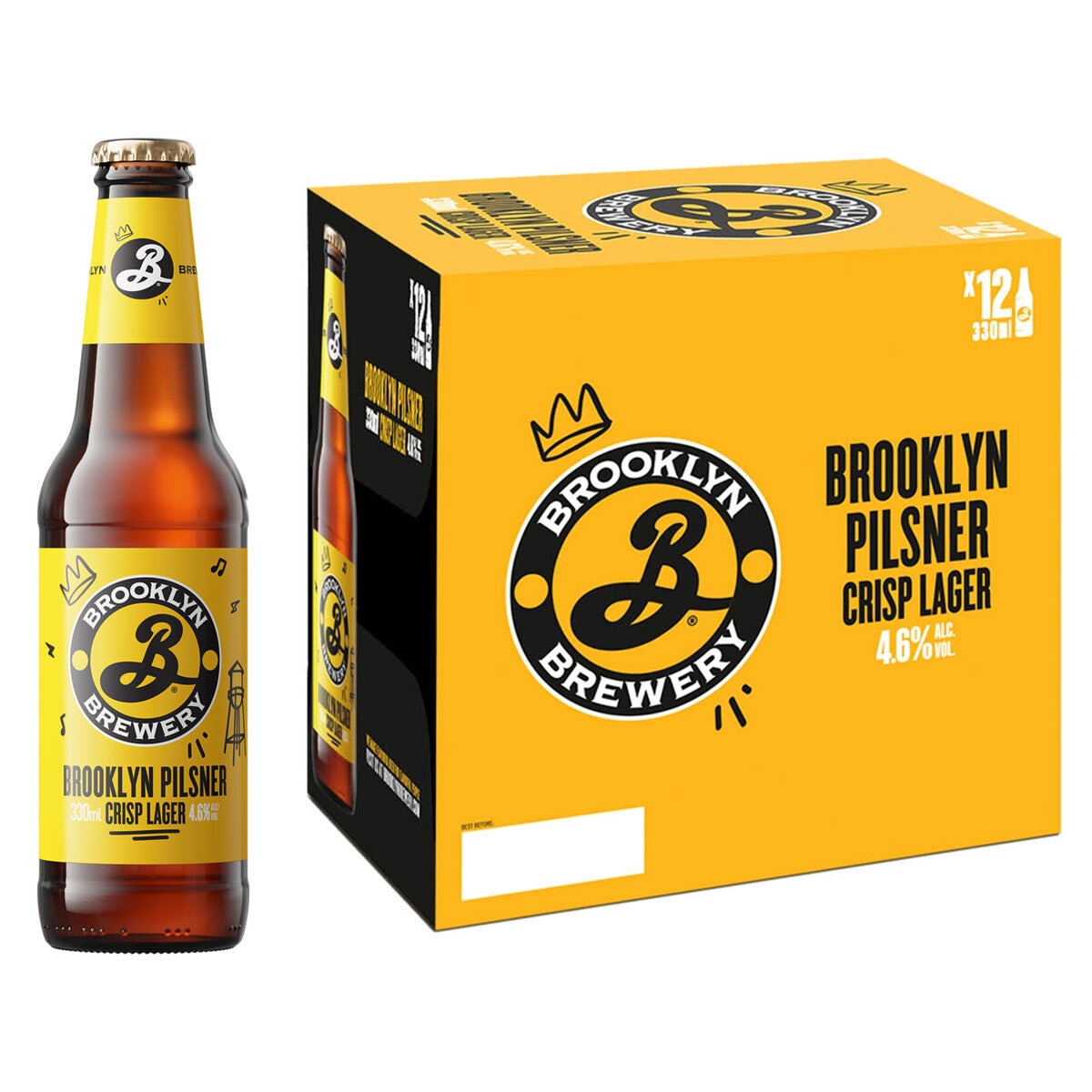 Brooklyn Pilsner 12 x 330ml