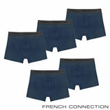 French Connection Men's Modal Boxer 5 Pack in Navy