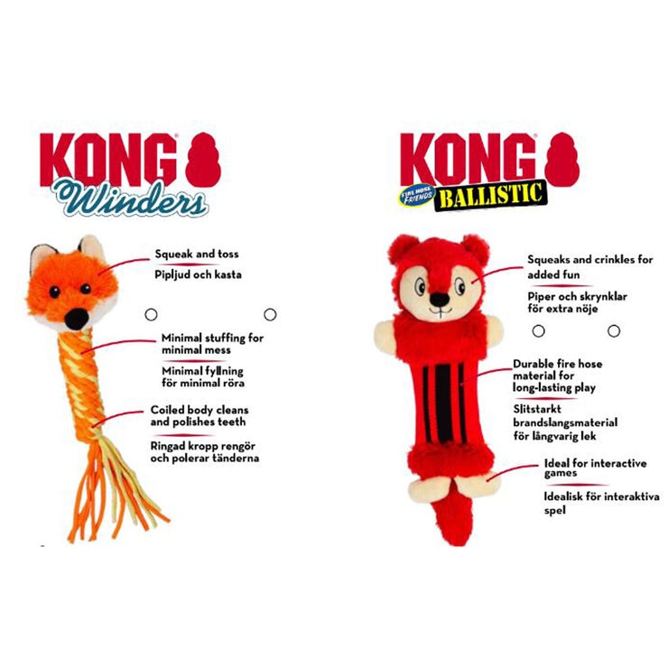 Fox and Squirrel Toys