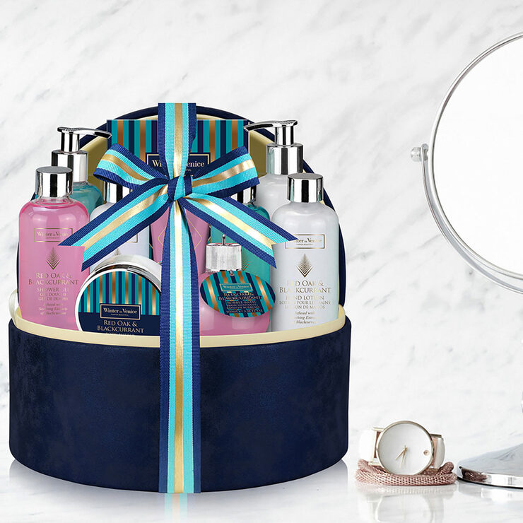 lifestyle shot of case next to mirror