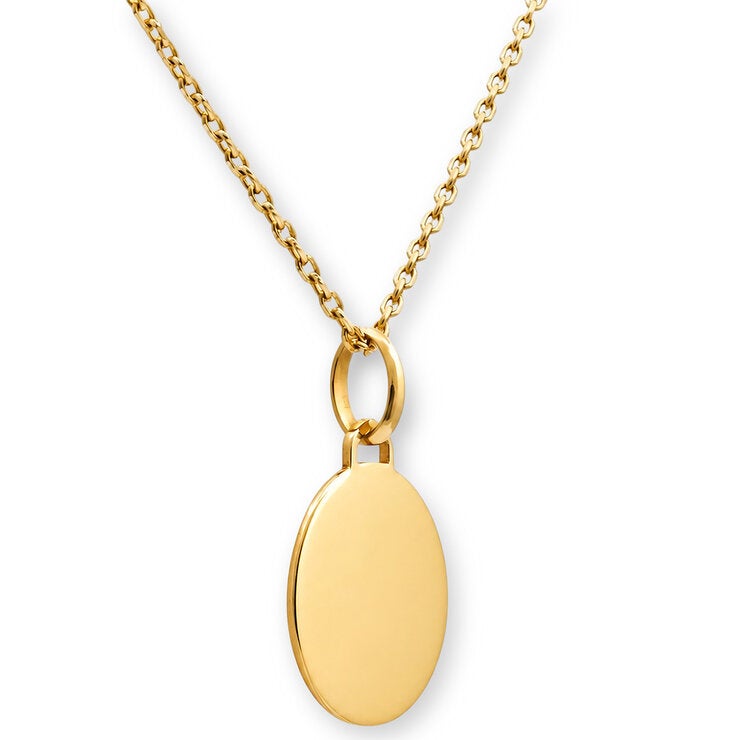 14ct Yellow Gold Disc Pendant 14ct Yellow Gold Disc Pendant