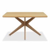 Bentley Designs Kristen Light Oak Dining Table, Seats 4
