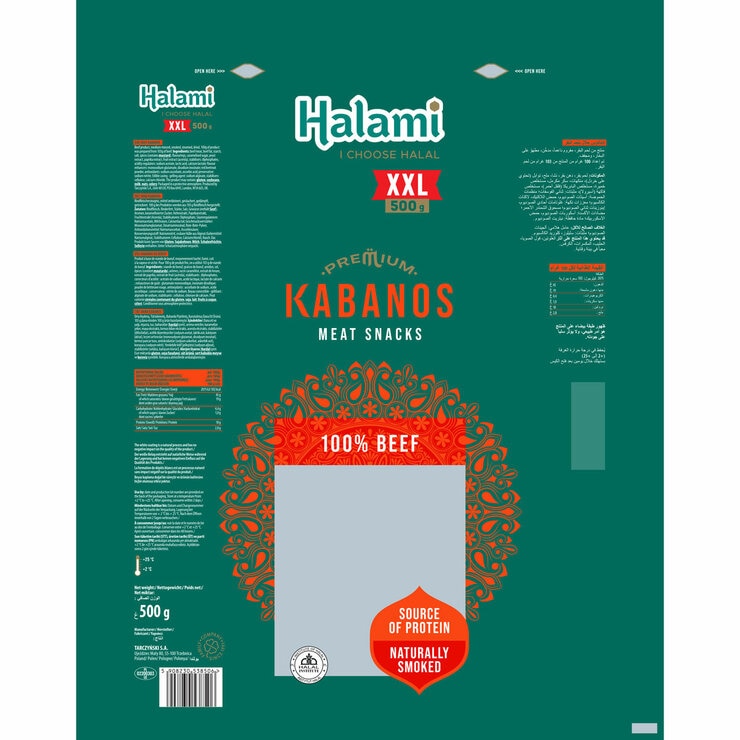Halami Kabanos Beef, 500g