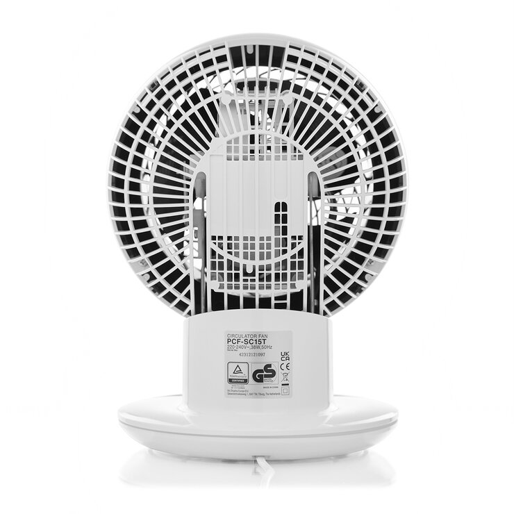 Back Profile of Woozoo Desk Fan