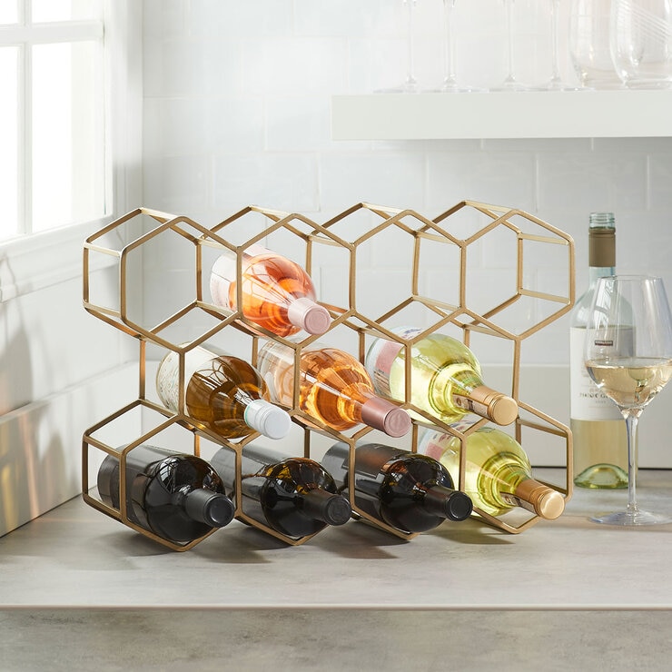 Evergreen 11 bottle wine rack holder
