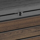 Keter Rosewood 227 Litre (60 Gallon) Storage Bench