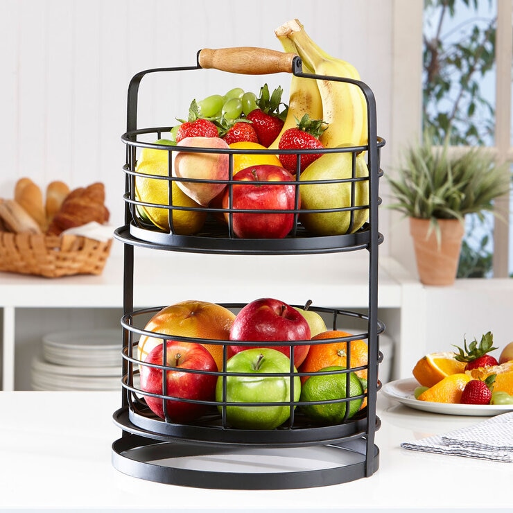 Mesa 2 Tier Basket Mesa 2 Tier Basket