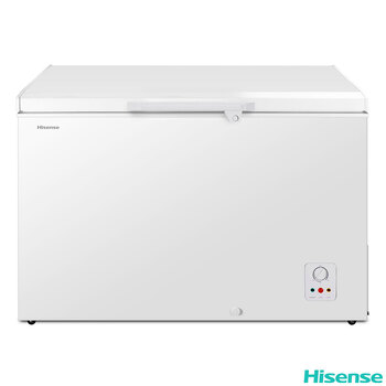 Hisense FC403D4AW1, 302L, Chest Freezer, F Rated in White