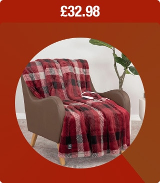 Berkshire Luxe Faux Fur Heated Throw in 3 Colours